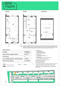 rzut mieszkanie na sprzedaż 69m2 mieszkanie Dębogórze, Pistacjowa 5