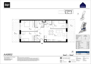 rzut mieszkanie na sprzedaż 41m2 mieszkanie Warszawa, Wola, Kolejowa