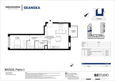 rzut mieszkanie na sprzedaż 51m2 mieszkanie Kraków, Prądnik Czerwony, Mogilska 126