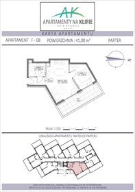 rzut mieszkanie na sprzedaż 41m2 mieszkanie Władysławowo, Żeromskiego 27