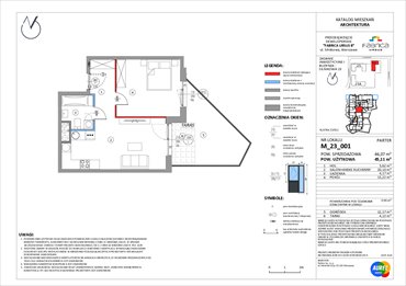 rzut mieszkanie na sprzedaż 45m2 mieszkanie Warszawa, Ursus, Silnikowa 25