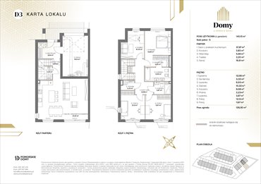 rzut mieszkanie na sprzedaż 140m2 mieszkanie Gdynia, Wielki Kack, Źródło Marii