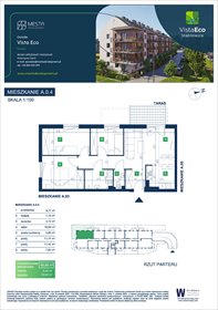 rzut mieszkanie na sprzedaż 70m2 mieszkanie Wrocław, Fabryczna, Łomnicka
