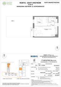 rzut mieszkanie na sprzedaż 36m2 mieszkanie Warszawa, Koprowskiego