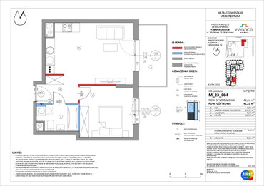rzut mieszkanie na sprzedaż 41m2 mieszkanie Warszawa, Ursus, Silnikowa 25
