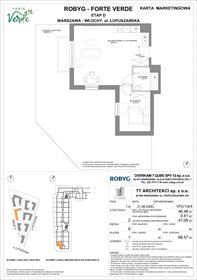 rzut mieszkanie na sprzedaż 46m2 mieszkanie Warszawa, Włochy, Łopuszańska 28