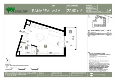 rzut mieszkanie na sprzedaż 28m2 mieszkanie Warszawa, Ursus, Ryżowa