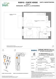 rzut mieszkanie na sprzedaż 41m2 mieszkanie Warszawa, Włochy, Łopuszańska 28