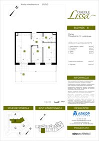 rzut mieszkanie na sprzedaż 50m2 mieszkanie Wrocław, ul. Pawła Eluarda 61-79