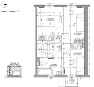 rzut dom na sprzedaż 79m2 dom Sulejówek, Szklarniowa
