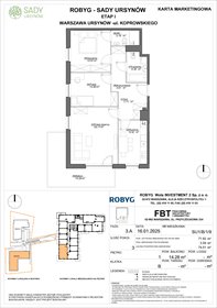 rzut mieszkanie na sprzedaż 72m2 mieszkanie Warszawa, Koprowskiego
