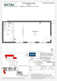 rzut lokal użytkowy na sprzedaż 198m2 lokal użytkowy Warszawa, Mokotów, Antoniewska 3B