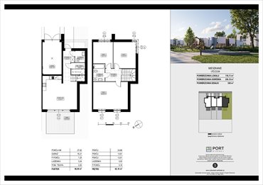 rzut mieszkanie na sprzedaż 119m2 mieszkanie Toruń, Stary Toruń, ul. Portowa