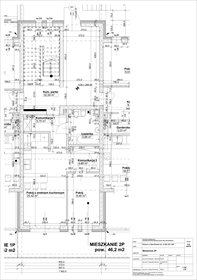rzut mieszkanie na sprzedaż 46m2 mieszkanie Gliwice, Nad Stawem 10 B i 12B