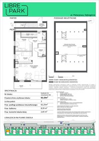 rzut mieszkanie na sprzedaż 63m2 mieszkanie Dębogórze, Pistacjowa 5