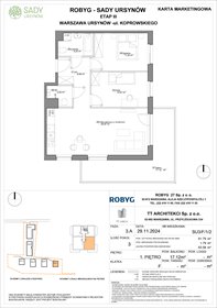 rzut mieszkanie na sprzedaż 62m2 mieszkanie Warszawa, Koprowskiego