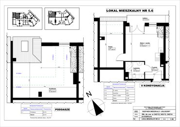 rzut mieszkanie na sprzedaż 58m2 mieszkanie Ełk, Pułaskiego 4
