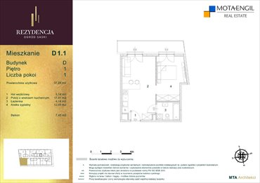 rzut mieszkanie na sprzedaż 37m2 mieszkanie Lublin, Śródmieście, Jasna i Wieniawska