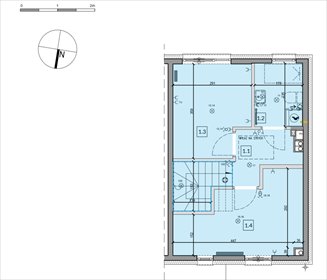 rzut dom na sprzedaż 65m2 dom Łódź, Górna, Zygmunta