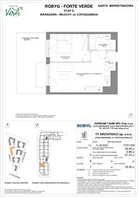 rzut mieszkanie na sprzedaż 36m2 mieszkanie Warszawa, Włochy, Łopuszańska 28