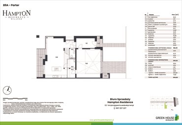 rzut mieszkanie na sprzedaż 188m2 mieszkanie Warszawa, Wilanów, Hlonda 11