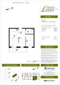 rzut mieszkanie na sprzedaż 51m2 mieszkanie Wrocław, ul. Pawła Eluarda 61-79