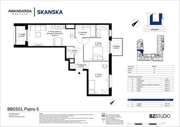 rzut mieszkanie na sprzedaż 60m2 mieszkanie Kraków, Prądnik Czerwony, Mogilska 126