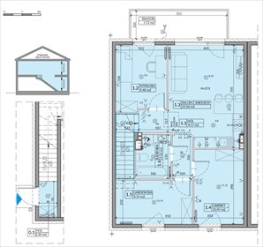 rzut mieszkanie na sprzedaż 64m2 mieszkanie Radzymin, Witosa