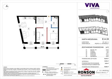 rzut mieszkanie na sprzedaż 62m2 mieszkanie Wrocław, Krzyki, ul. Kajdasza