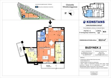 rzut mieszkanie na sprzedaż 63m2 mieszkanie Sulejówek, Wodociągowa 1, 1A, 1B