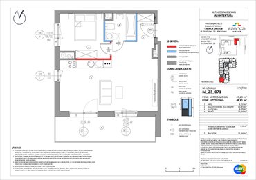 rzut mieszkanie na sprzedaż 48m2 mieszkanie Warszawa, Ursus, Silnikowa 25