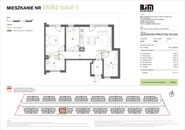 Nowe mieszkanie czteropokojowe JEZIOROWA PRESTIGE HOUSE Warszawa, Wawer, Jeziorowa 70m2 Foto 1