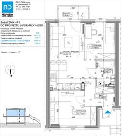 rzut mieszkanie na sprzedaż 55m2 mieszkanie Janczewice, Jedności