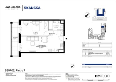 rzut mieszkanie na sprzedaż 48m2 mieszkanie Kraków, Prądnik Czerwony, Mogilska 126