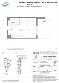 rzut mieszkanie na sprzedaż 30m2 mieszkanie Warszawa, Włochy, Łopuszańska 28