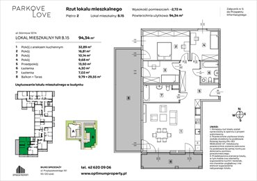 rzut mieszkanie na sprzedaż 94m2 mieszkanie Łódź, Bałuty-Doły, ul. Górnicza 12/14