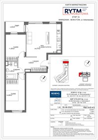 rzut mieszkanie na sprzedaż 63m2 mieszkanie Warszawa, Mokotów, Antoniewska 3B