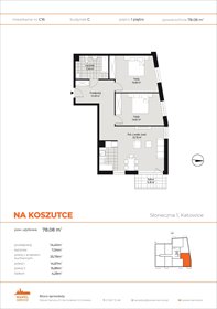 Nowe mieszkanie trzypokojowe Na Koszutce Katowice, Wełnowiec, Słoneczna 1 78m2 Foto 1