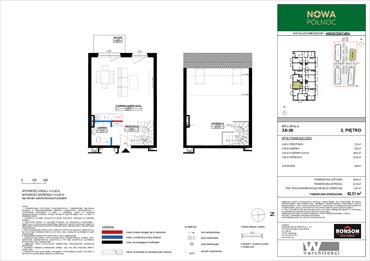 rzut mieszkanie na sprzedaż 62m2 mieszkanie Szczecin, Północ, ul. Modelarska 3/16