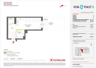 rzut mieszkanie na sprzedaż 40m2 mieszkanie Kraków, Mistrzejowice, ul. Powstańców