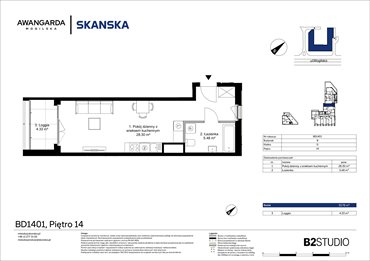 rzut mieszkanie na sprzedaż 34m2 mieszkanie Kraków, Prądnik Czerwony, Mogilska 126