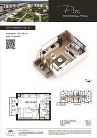 rzut mieszkanie na sprzedaż 25m2 mieszkanie Suwałki, Rotmistrza Witolda Pileckiego 5a