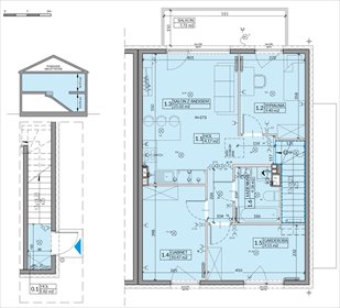rzut mieszkanie na sprzedaż 64m2 mieszkanie Radzymin, Witosa