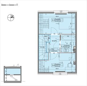 rzut dom na sprzedaż 62m2 dom Boryszew, Nadziei