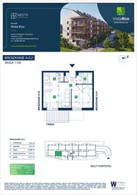 rzut mieszkanie na sprzedaż 39m2 mieszkanie Wrocław, Fabryczna, Stabłowice, Łomnicka