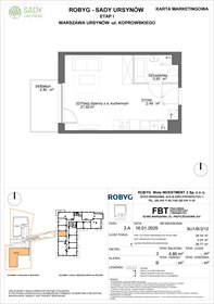 rzut mieszkanie na sprzedaż 28m2 mieszkanie Warszawa, Koprowskiego