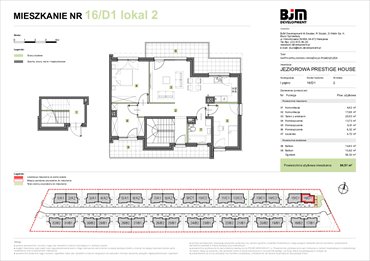 rzut mieszkanie na sprzedaż 85m2 mieszkanie Warszawa, Wawer, Jeziorowa