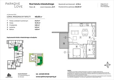 rzut mieszkanie na sprzedaż 40m2 mieszkanie Łódź, Bałuty-Doły, ul. Górnicza 12/14