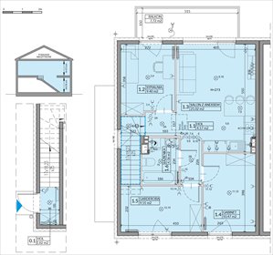 rzut mieszkanie na sprzedaż 64m2 mieszkanie Radzymin, Witosa