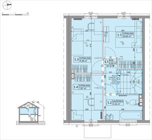 rzut dom na sprzedaż 78m2 dom Sulejówek, Szklarniowa